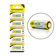 23A12V 자동차 리모콘 알카라인 건전지 12V23A 5알, 5개입, 1개