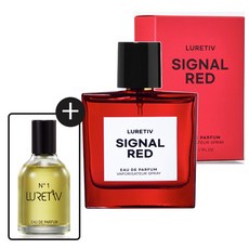 로어티브 시그널 레드 50ml + 로어티브 NO1 옴므 오드 퍼퓸 50ml (증정)
