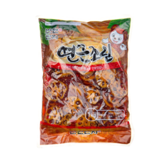연근조림 반찬단지 1kg, 1개