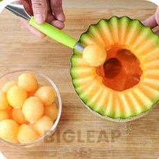 ALF 양면 화채 스푼 수박컷팅칼, 1개