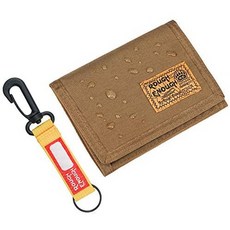 십대 소년을위한 거친 충분한 남성 전술 지갑 남성 군사 신용 카드 지갑 야외 여행 하이킹 낚시 추수 감사