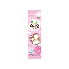 아이배냇 유기농 하양 솜사탕, 10g, 14개, 딸기맛