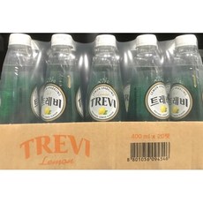 트레비 탄산음료 레몬맛, 400ml, 20개