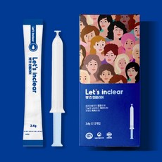 렛츠인클리어 12개입_생리후잔혈까지깨끗하게, 단품