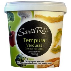 산타 리타 베지터믈 미트 피쉬 텐푸라 가루, 4개, 500g