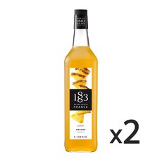 1883 파인애플 시럽 1000ml 2개, 1L