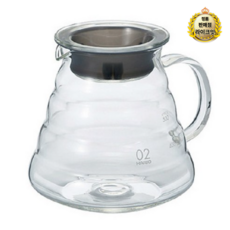 하리오 커피포트 600ml XGS-60TB, 혼합 색상, 10개