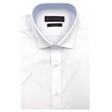 [로베르따] 뉴코아창원 남성 !!특가특가!!스몰90사이즈~ 구김없는 레이온소재 깔끔한 솔리드 반소매 슬림핏셔츠RR23531