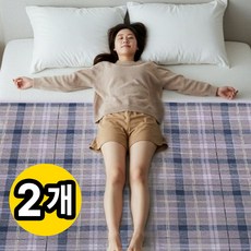 오일일 4중구조 논슬립 어르신 환자용 방수패드 1+1, 스모크 그레이