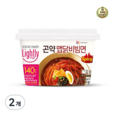 라이브잇 라이틀리 곤약 맵닭 비빔면, 4개, 230g
