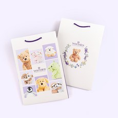 [마이리틀타이거] warmies 워미스 영국 베스트 셀링 허그케어 애착인형 워미스 주니어 3종, 쇼핑백, 1개