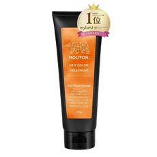 네오 컬러 버터 망고 오렌지 MOUTON 250g 컬러 트리트먼트 오렌지브리-티케어 모발보수, 1개
