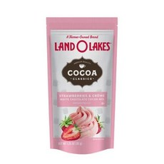 Land O Lakes Cocoa Classics 딸기 & 크림 화이트 초콜릿 코코아 35.4g(1.25온스) 패킷 (36개 팩), 없음, 없음, 2) 딸기와 크림 - 0.03 Ounce (Pack o