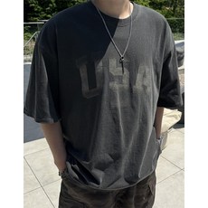 머시따 / USA 피그먼트 반팔 티셔츠