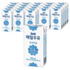 매일유업 매일우유 멸균우유 오리지널, 200ml, 180팩