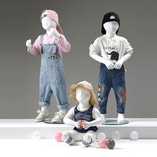 아동 어린이 전신 옷가게 마네킹, 전신3-4세 KF2