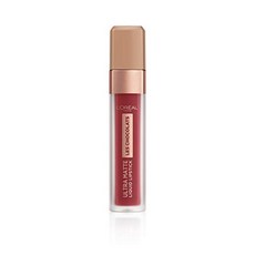 L Óreal Paris Les Chocolats Labial Líquido Mate-Tono Rojo Nude 864 Tasty Ruby, 단일옵션