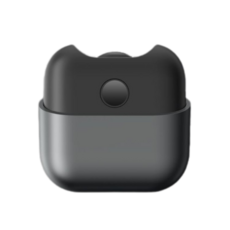 SENIE M9mini 휴대형 전동 손톱깍이 Type-C 연결 마그네틱흡착 상단 커버, 1개, 그레이블랙