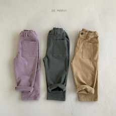 드마르비 [드마르비 괴정점]키즈 데일리로 입는 스판 공용 면바지 마르비 멜스판팬츠
