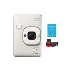 인스탁스 미니 리플레이 카메라+사은품/폴라로이드 포토프린터, 미스티화이트, 1개