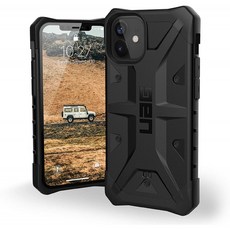 URBAN AWARE GUARE UAG 아이폰12 미니 케이스 [5.4인치 화면] 견고한 경량 슬림형 패스파인더 보호 커버 블랙