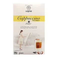 G7 지세븐 레전드 카푸치노 코코넛커피 216g, 12개입, 1개