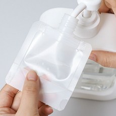 화장품소분용기 공병 샴푸 파우치 여행용, 50ML, 1개