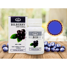 호주 네이쳐스탑 눈 빌베리 슈퍼 10 000mg 60정 영양제 Bilberry 루테인