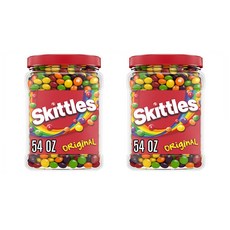 Skittles Original Chewy Candy 스키틀즈 오리지널 츄위 캔디 1.53kg 2팩