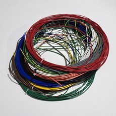 KIV 0.75SQ 10M 단위 절단판매, 백색, 1개
