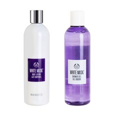 더바디샵 화이트 머스크 바디 2종SET_(샤워젤 400ML+바디로션 400ML), 1세트