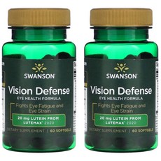  스완슨 비전 디펜스 Vision Defense 60소프트젤 2통 