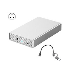 3.5 "및 2.5"SSD 용 빠른 속도 USB 3.0 하드 드라이브 디스크 케이스 인클로저, UK