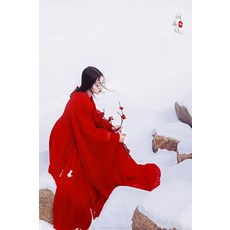 해외 할로윈 코스프레 섹시한 의상 빨간 가운 무서운 여성 유령
