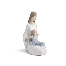 EOM Lladro MY BEAUTIFUL GIRL (MOTHER DAUGHTER) 2001572의 나오 도자기 - E039700L4AOMFO4, 기본