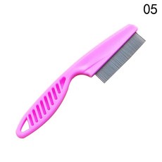 애완 동물 관리 청소 빗 고양이 강아지 보호 벼룩 헤어 그루밍, 1개
