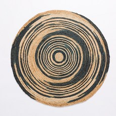 수제 공예 지푸라기 고급 발매트, A
