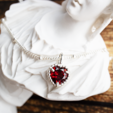 원석하트펜던트