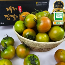 [대저농협정품인증] 선별 부산대저토마토 고당도 짭짤이 토마토 1년에 한번먹는 프리미엄 단짠단짠토마토