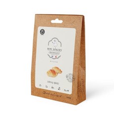 바우와우 크루아상 플레인 강아지 간식 100g, 크로와상, 1개
