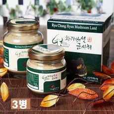 류충현약용버섯 차가버섯 분말 균사체 베타글루칸 사이토카인 베둘린 SOD 면역 크로모갠컴플렉스 러시아 캄차카반도 자생산, 3개, 400g