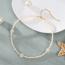 담수진주목걸이3mm