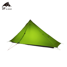 3F UL GEAR Lanshan 1 pro 공식 텐트 야외 1 인 초경량 캠핑 텐트 3 Season 20D 439, 초록