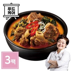 빅마마 이혜정 든든한끼 얼큰우거지갈비탕 500g 3팩, 3개