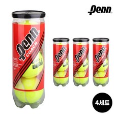 헤드 PENN COACH 코치 테니스 캔볼 (3개입) X 4세트