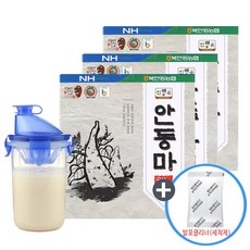 산약촌 안동 마 가루 참마가루 마분말 스틱 3박스+쉐이커1개, 3개