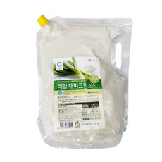 청정원 리얼 대파크림 소스 2kg, 1개