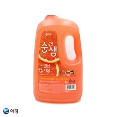 스마일셀링 순샘 구연산 자몽 주방세제 3L 용기 1EA 주방용세제 설거지용품 주방세정제 다용도세제 과일세척제 리필세제 고농축 집들이선물, 월마 과일세제, 1개