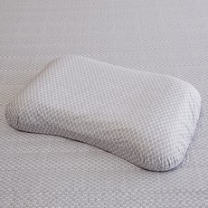 클푸 자연친화적 소재-[클푸]알러지케어 마마스 그레이 천연 라텍스 땅콩베개 37x57
