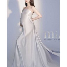 베이비샤워원피스 만삭드레스 주수 의상 셀프 촬영